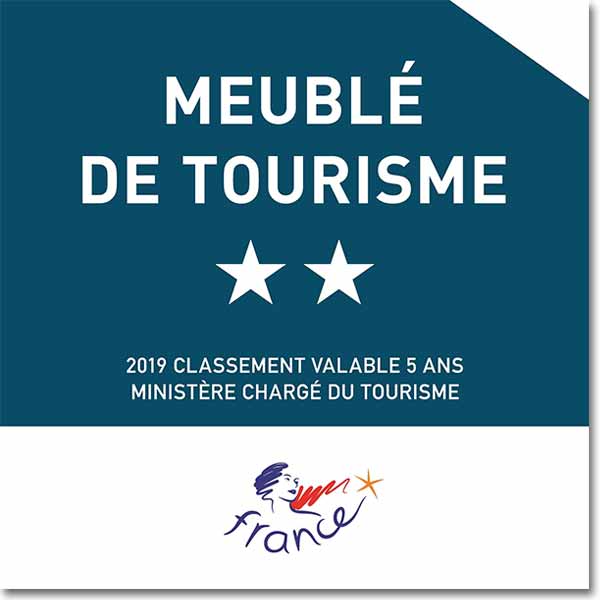 classement meublé de tourisme 2 étoiles